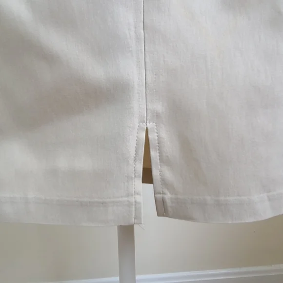 Beige Pencil Skirt - Picture 4 of 7